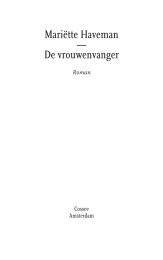 Download het fragment als PDF - Uitgeverij Cossee