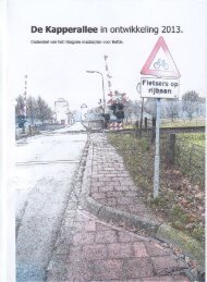 De Kapperallee in ontwikkeling 2013. - Dorpsraad Eefde