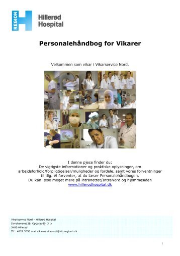 Personalehåndbog for Vikarer