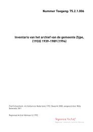 Gemeente Zijpe, 1939-1989 - rubriek - Regionaal Archief Alkmaar