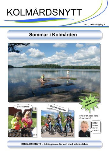 Sommar i Kolmården - Kolmårdsnytt