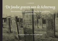 00 Omslag Joodse begraafplaats - Voet van Oudheusden