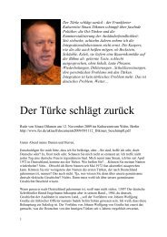 Der Türke schlägt zurück - der Frankfurter Kabarettist Sinasi ... - ATGB