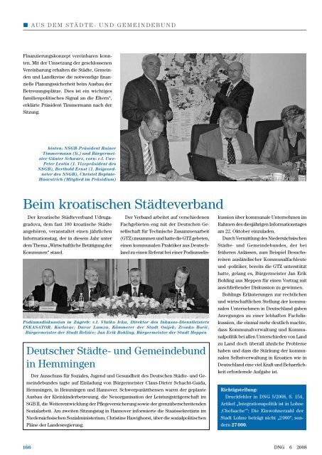 Infos: www.komcom.de - Niedersächsischer Städte- und ...