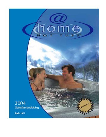 @ HOME EXPORT MANUAL 2004 - Dimension One Spas