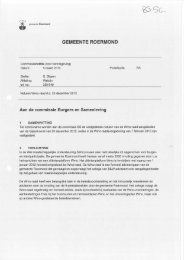 c. Notulen Wmo-raad d.d. 20 december 2012 - Gemeente Roermond