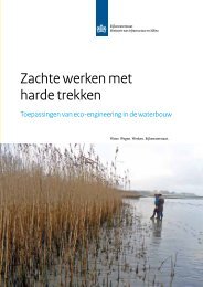 Zachte werken met harde trekken - KennisOnline - Deltares