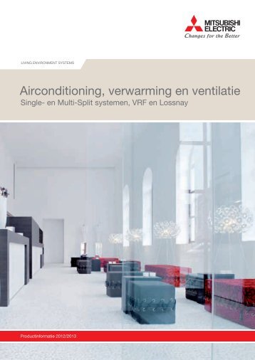 Airconditioning, verwarming en ventilatie - Mitsubishi Electric