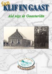 nr.13 - Histoarysk Wurkferbân Gaasterlân