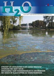 Inhoud H2O nummer 9, mei 2009 - H2O - Tijdschrift voor ...
