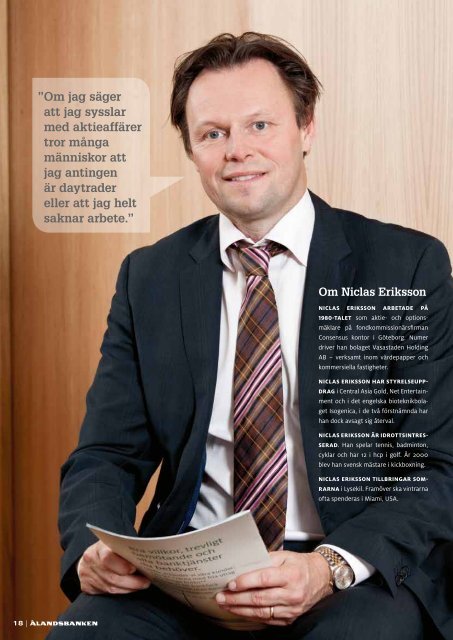 Nummer 5 2012 - Ålandsbanken