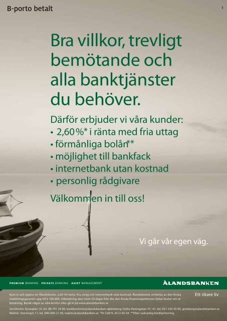 Nummer 5 2012 - Ålandsbanken