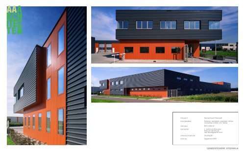 Portfolio PDF - AAARCHITECTEN bv