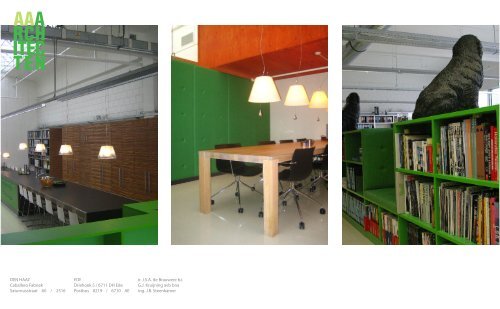 Portfolio PDF - AAARCHITECTEN bv