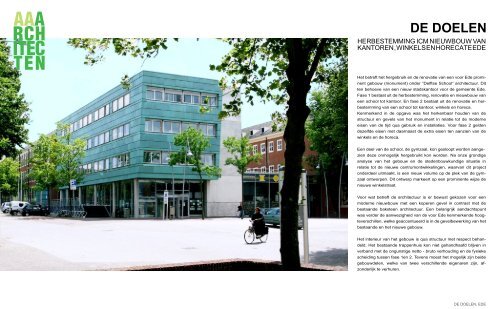Portfolio PDF - AAARCHITECTEN bv