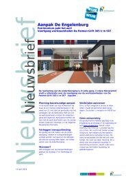 Nieuwsbrief 13 april 2012 De Palmen Grift 365-507 - Patrimonium