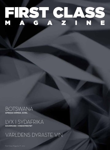 botswana lyxisydafrika världensdyrastevin - first class magazine