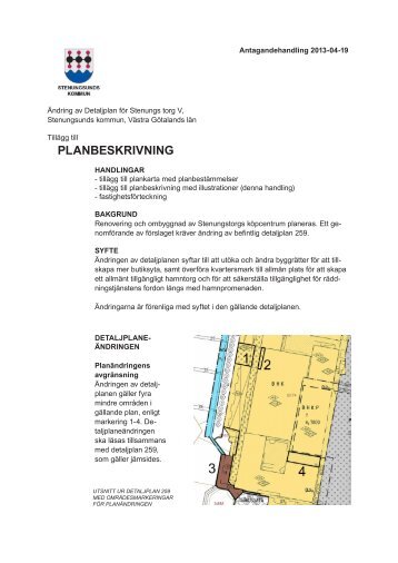 Planbeskrivning Stenungstorg antagande.pdf - Stenungsund