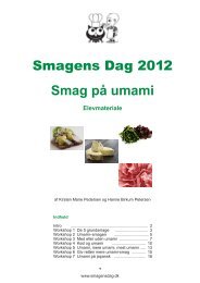 Smagens Dag 2012 Smag på umami