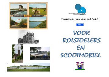 Scootmobielroute Belfeld - Stichting Gehandicaptenraad Venlo