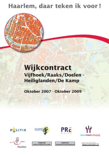 Wijkcontract Vijfhoek/Raaks/Doelen - Gemeente Haarlem
