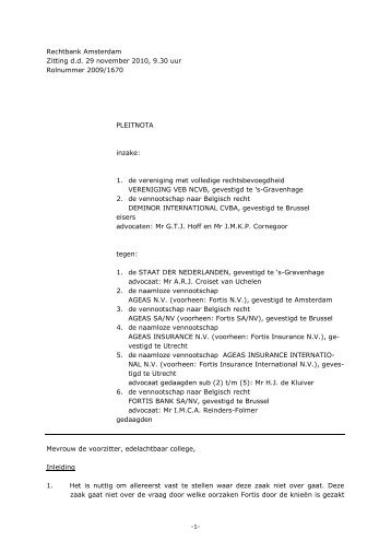 Volledige pleitnota in pdf - VEB