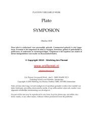 Plato SYMPOSION - Ars Floreat
