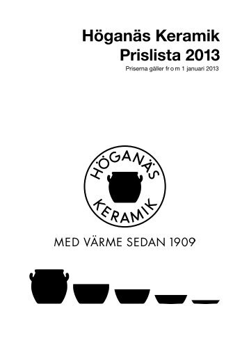 Höganäs priskatalog