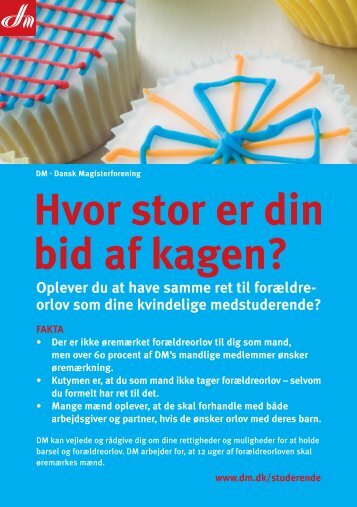 Hvor stor er din bid af kagen?