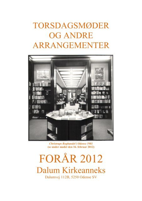 orsdag den 16. februar kl. 10-12 - Dalum Kirke
