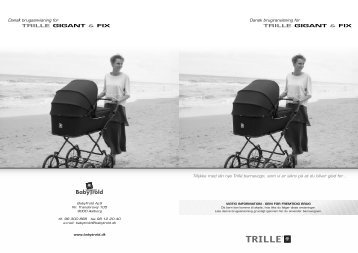 TRILLE GIGANT SL FIX - Babytrold