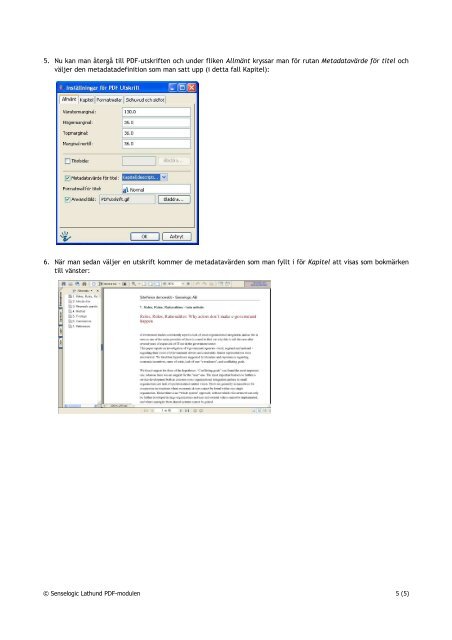 Lathund PDF-modulen