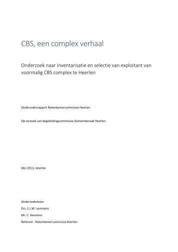 Bijlage onderzoeksrapport - Hart-Leers