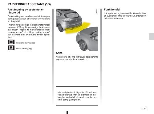 Ladda ner instruktionsbok för Nya Megane - Renault