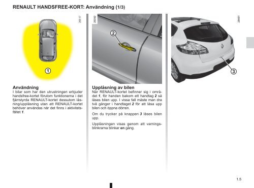 Ladda ner instruktionsbok för Nya Megane - Renault