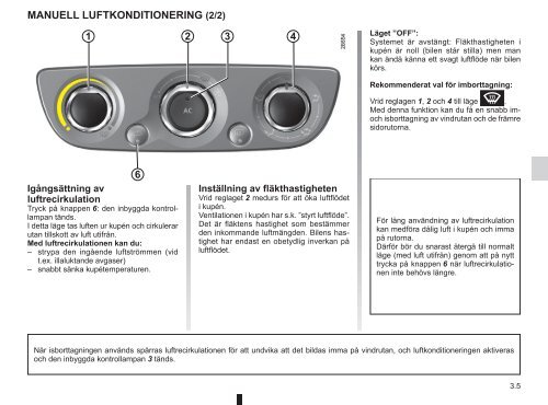 Ladda ner instruktionsbok för Nya Megane - Renault