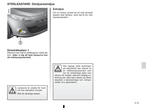 Ladda ner instruktionsbok för Nya Megane - Renault