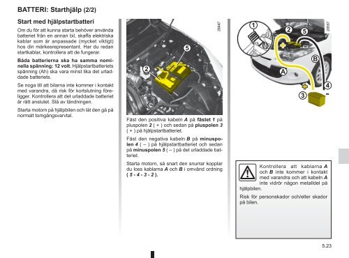 Ladda ner instruktionsbok för Nya Megane - Renault