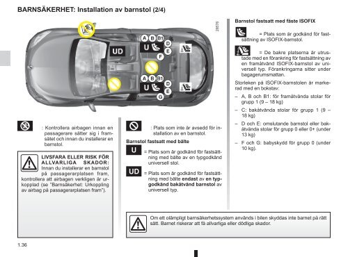 Ladda ner instruktionsbok för Nya Megane - Renault