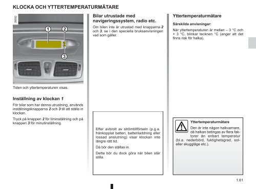 Ladda ner instruktionsbok för Nya Megane - Renault