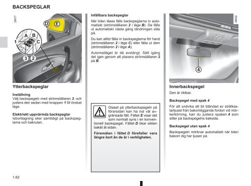 Ladda ner instruktionsbok för Nya Megane - Renault