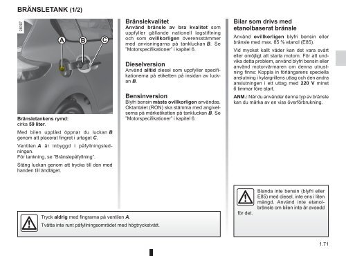 Ladda ner instruktionsbok för Nya Megane - Renault