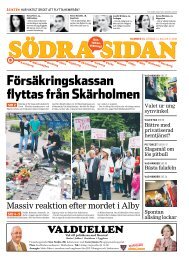 Nya metoder ska stoppa fartdårarna - Södra Sidan