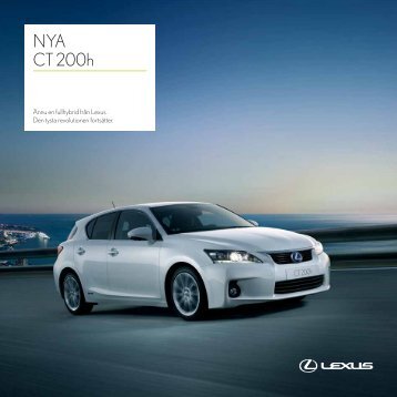 CT 200h Inspirationsbroschyr - Lexus