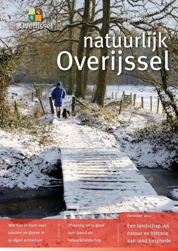 Een landschap vol natuur en historie aan rand Enschede