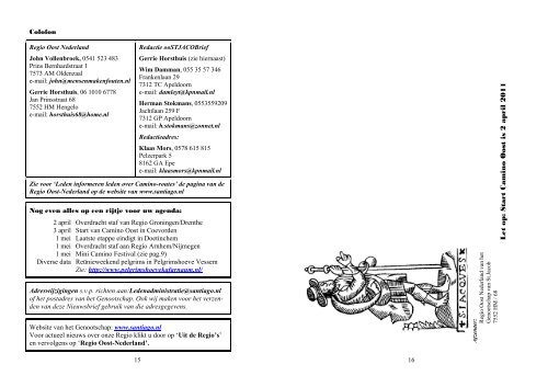 ooSTJACOBrief nummer 24 - Santiago