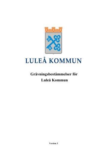 Bestämmelser - Luleå kommun