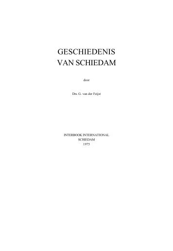 Geschiedenis van Schiedam - Gemeente Schiedam