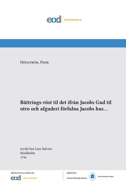 Högström_Pehr_Bättrings-röst til det ifrån....pdf - EoD