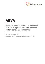 ABVA - Borås Energi och Miljö